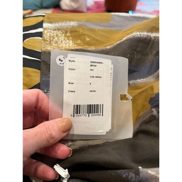 MAX Mara Painterly Sleeveless Reversible Minidress  Size 4 NWT current season - Picture 7 of 10